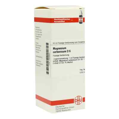 Magnesium Carbonicum D6 Dilution 50 ml von DHU-Arzneimittel GmbH & Co. KG PZN 02926664