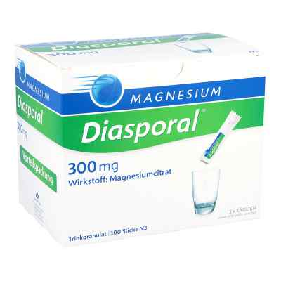 Magnesium Diasporal 300 mg Granulat zur, zum her.e.lsg.z.ein. 100 stk von Protina Pharmazeutische GmbH PZN 10712486