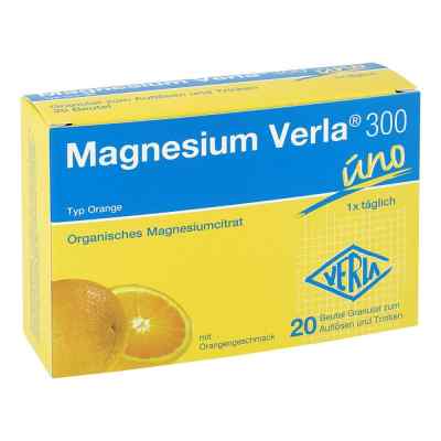 Magnesium Verla 300 Beutel Granulat 20 stk von Verla-Pharm Arzneimittel GmbH &  PZN 01316900