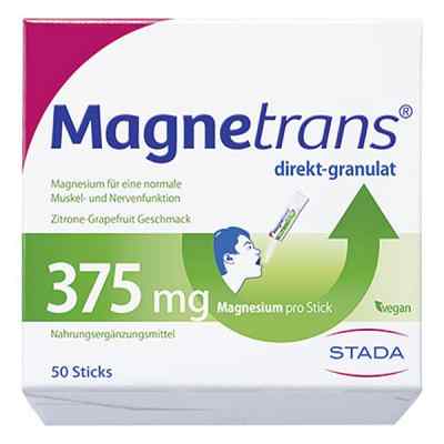 Magnetrans direkt 375mg Magnesium Granulat 50 stk von STADA Consumer Health Deutschlan PZN 07758295