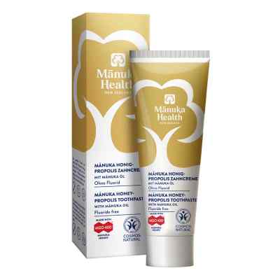 Manuka Health Honig-propolis Zahncreme Fluoridfrei 75 ml von Hager Pharma GmbH PZN 18256585