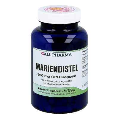 Mariendistel 500 mg Gph Kapseln 90 stk von Hecht-Pharma GmbH PZN 05530292