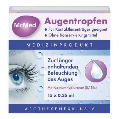 Mcmed Augentropfen Einzeldosispipetten 15X0.35 ml von Pharma Netzwerk PNW GmbH PZN 06564732