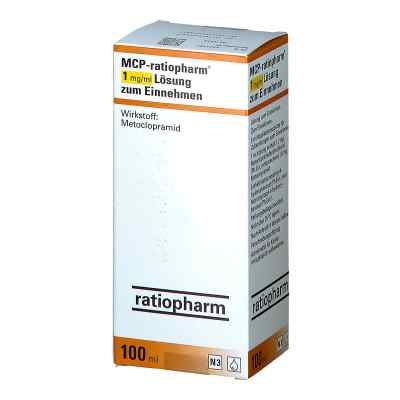 Mcp ratiopharm 1 mg/ml Lösung zum Einnehmen