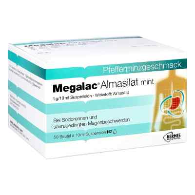 Megalac Almasilat mint Beutel 50X10 ml von HERMES Arzneimittel GmbH PZN 04745808