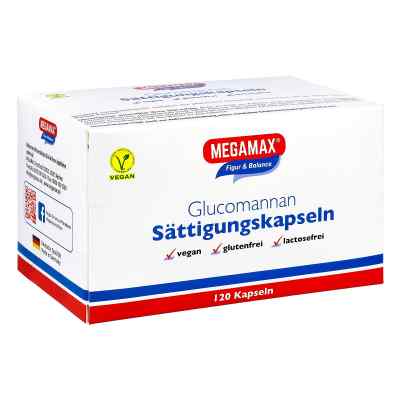 Megamax Sättigungskapseln Glucomannan