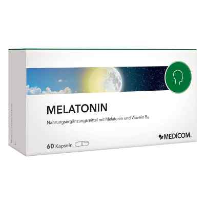 Melatonin Kapseln 60 stk von Medicom Pharma GmbH PZN 12896326