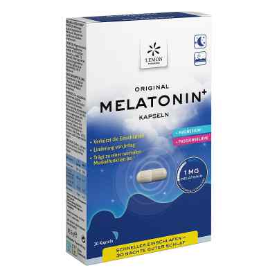 Melatonin Plus Kapseln 30 stk von Hager Pharma GmbH PZN 18010677