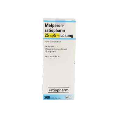 Melperon-ratiopharm 25 mg/5 ml Lösung