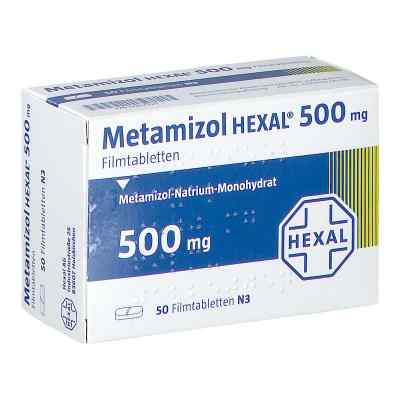 Metamizol HEXAL 500mg 50 stk von Hexal AG PZN 00651329