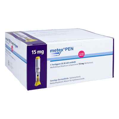Metex Pen 15 mg Injektionslösung i.e.Fertigpen 6 stk von Medac GmbH PZN 09668260