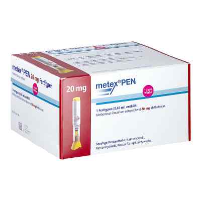 Metex Pen 20 mg Injektionslösung i.e.Fertigpen 12 stk von Medac GmbH PZN 09668372