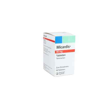 Micardis 80mg 98 stk von Boehringer Ingelheim Pharma GmbH PZN 00171500