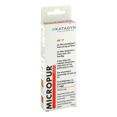Micropur forte Mf 1t Tabletten 100 stk von Katadyn Deutschland GmbH PZN 04236277