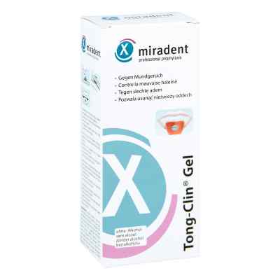 Miradent Zungenreinigungsgel Tong-clin Gel 50 ml von Hager Pharma GmbH PZN 03814849