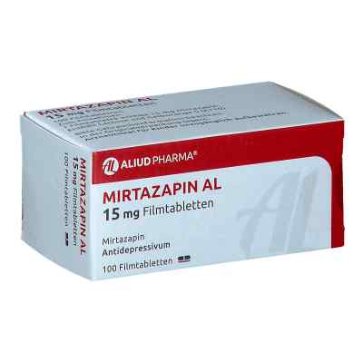 Mirtazapin AL 15mg 100 stk von ALIUD Pharma GmbH PZN 05904812