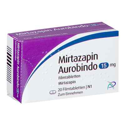 Mirtazapin Aurobindo 15mg 20 stk von PUREN Pharma GmbH & Co. KG PZN 03673159