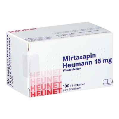 Mirtazapin Heumann 15mg Heunet 100 stk von Heunet Pharma GmbH PZN 05890501