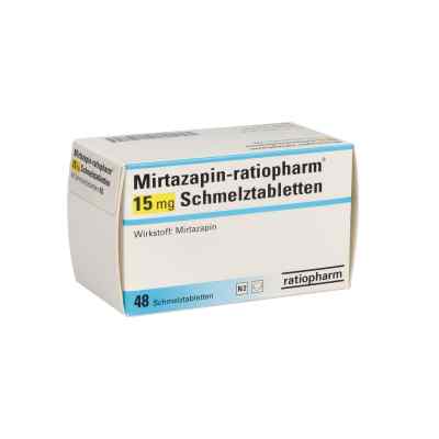 Mirtazapin-ratiopharm 15 mg Schmelztabletten