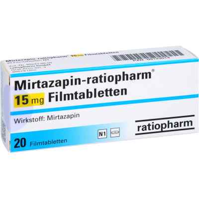 Mirtazapin-ratiopharm 15mg