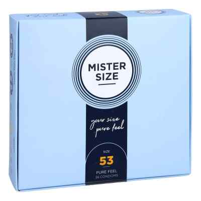Mister Size 53 Kondome 36 stk von IMP GmbH International Medical P PZN 14375838