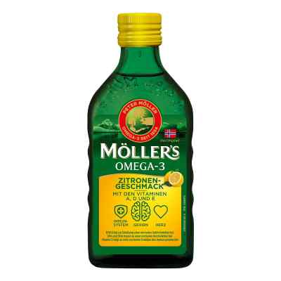 Möller's Omega-3 Zitrone Öl 250 ml von Kyberg Pharma Vertriebs GmbH PZN 15638375