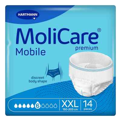 Molicare Premium Mobile 6 Tropfen Größe xxl 14 stk von PAUL HARTMANN AG PZN 18087332
