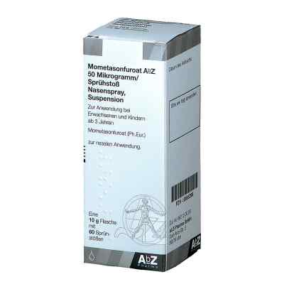 Mometasonfuroat Abz 50 [my]g/spr.st.nas.susp.60 10 g von AbZ Pharma GmbH PZN 10005398