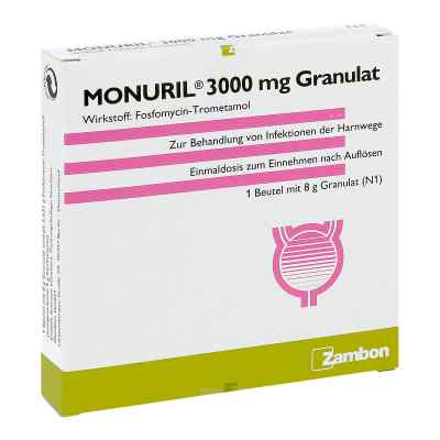 Monuril 3000 mg Granulat 1X8 g von Zambon GmbH PZN 06336882