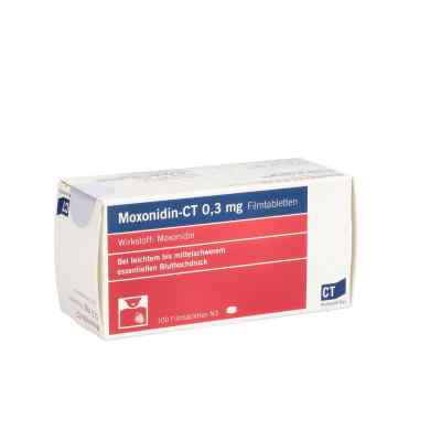 Moxonidin-ct 0,3 mg Filmtabletten 100 stk von AbZ Pharma GmbH PZN 00873567