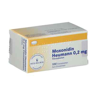 Moxonidin Heumann 0,2 mg Filmtabletten 100 stk von HEUMANN PHARMA GmbH & Co. Generi PZN 00238523