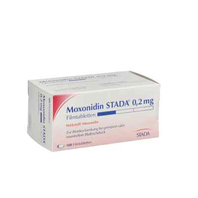 Moxonidin Stada 0,2 mg Filmtabletten 100 stk von STADAPHARM GmbH PZN 02188611