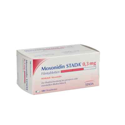 Moxonidin Stada 0,3 mg Filmtabletten 100 stk von STADAPHARM GmbH PZN 02188798