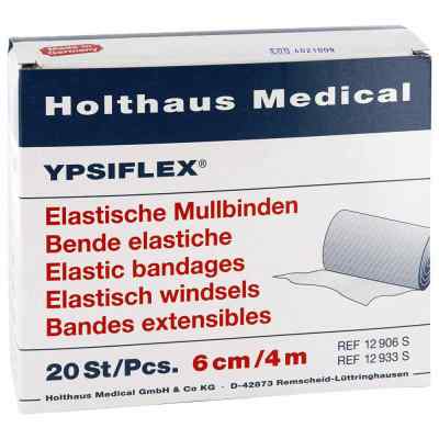 Mullbinden 4mx6cm elastisch 20 stk von Holthaus Medical GmbH & Co. KG PZN 04095115