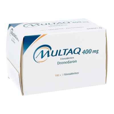 Multaq 400 mg Filmtabletten 100 stk von Sanofi-Aventis Deutschland GmbH PZN 05387618