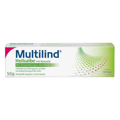 Multilind Wund- und Heilsalbe mit Nystatin und Zinkoxid 50 g von STADA Consumer Health Deutschlan PZN 03737617