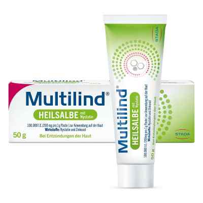 Multilind Wund- und Heilsalbe mit Nystatin und Zinkoxid