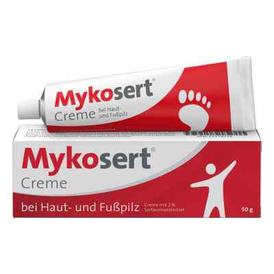 Mykosert Creme bei Haut- und Fusspilz