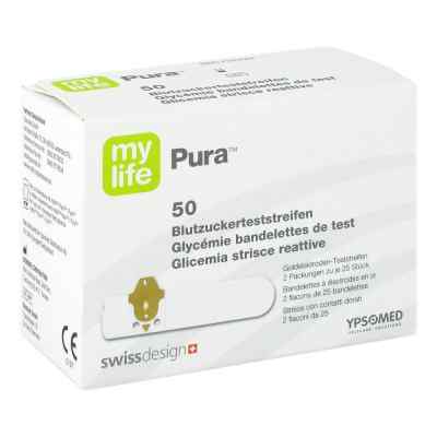 Mylife Pura Blutzucker Teststreifen 50 stk von Ypsomed GmbH PZN 05515654