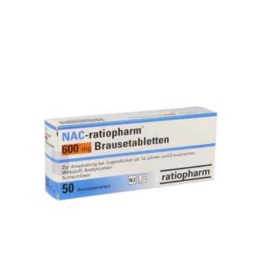 NAC-ratiopharm 600mg 50 stk von ratiopharm GmbH PZN 04788226