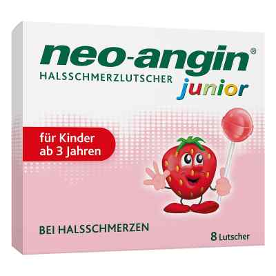 Neo-angin Junior Halsschmerzlutscher 8 stk von MCM KLOSTERFRAU Vertr. GmbH PZN 16599832