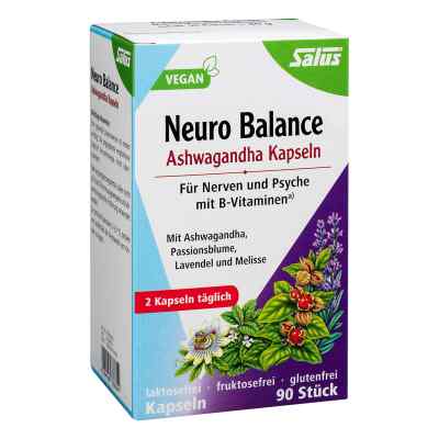 Neuro Balance Ashwagandha Kapseln Salus 90 stk von SALUS Pharma GmbH PZN 14188533