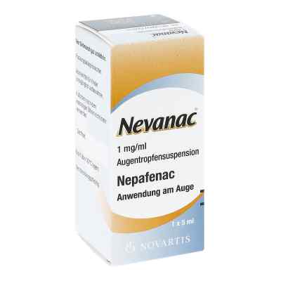 Nevanac 1 mg/ml Augentropfensuspension 5 ml von NOVARTIS Pharma GmbH PZN 09779321