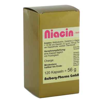 Niacin Kapseln 120 stk von FBK-Pharma GmbH PZN 00156156