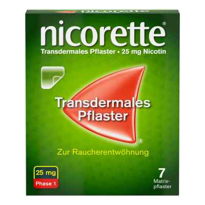 Nicorette Pflaster mit 25 mg Nikotin 7 stk von Johnson & Johnson GmbH (OTC) PZN 03273388