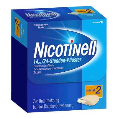 Nicotinell 14mg/24-Stunden-Nikotinpflaster, Mittel (2)