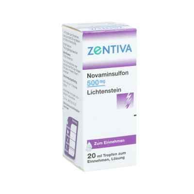 Novaminsulfon 500mg Lichtenstein 20 ml von Zentiva Pharma GmbH PZN 04443361