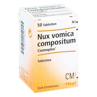 Nux Vomica Compositum Cosmoplex Tabletten 50 stk von Biologische Heilmittel Heel GmbH PZN 04329010