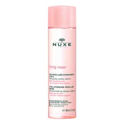 Nuxe Very Rose Mizellen Reinigungswasser Trockene Haut 200 ml von NUXE GmbH PZN 16353700