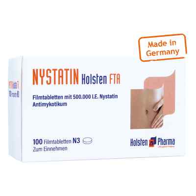 Nystatin Holsten 100 stk von Holsten Pharma GmbH PZN 00032572